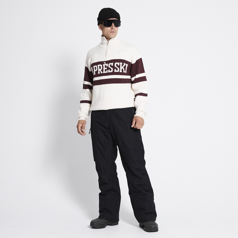 Sweater mit halbem Reißverschluss "Ski sweater"